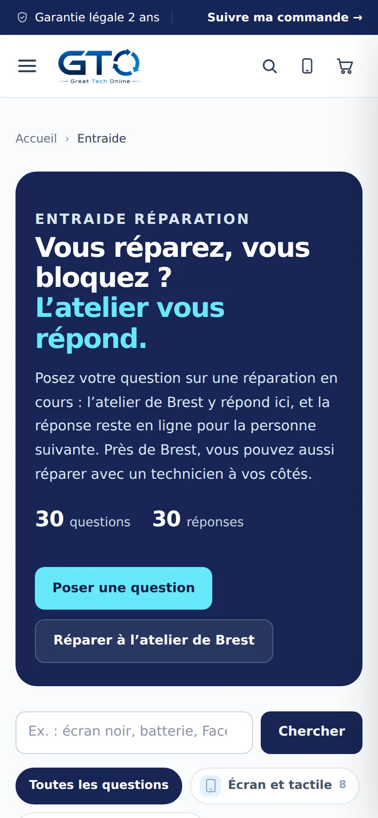 Entraide sur téléphone