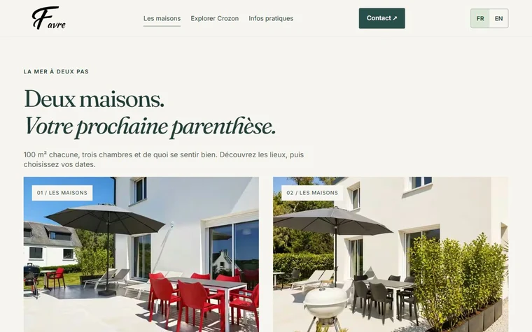 Les deux maisons