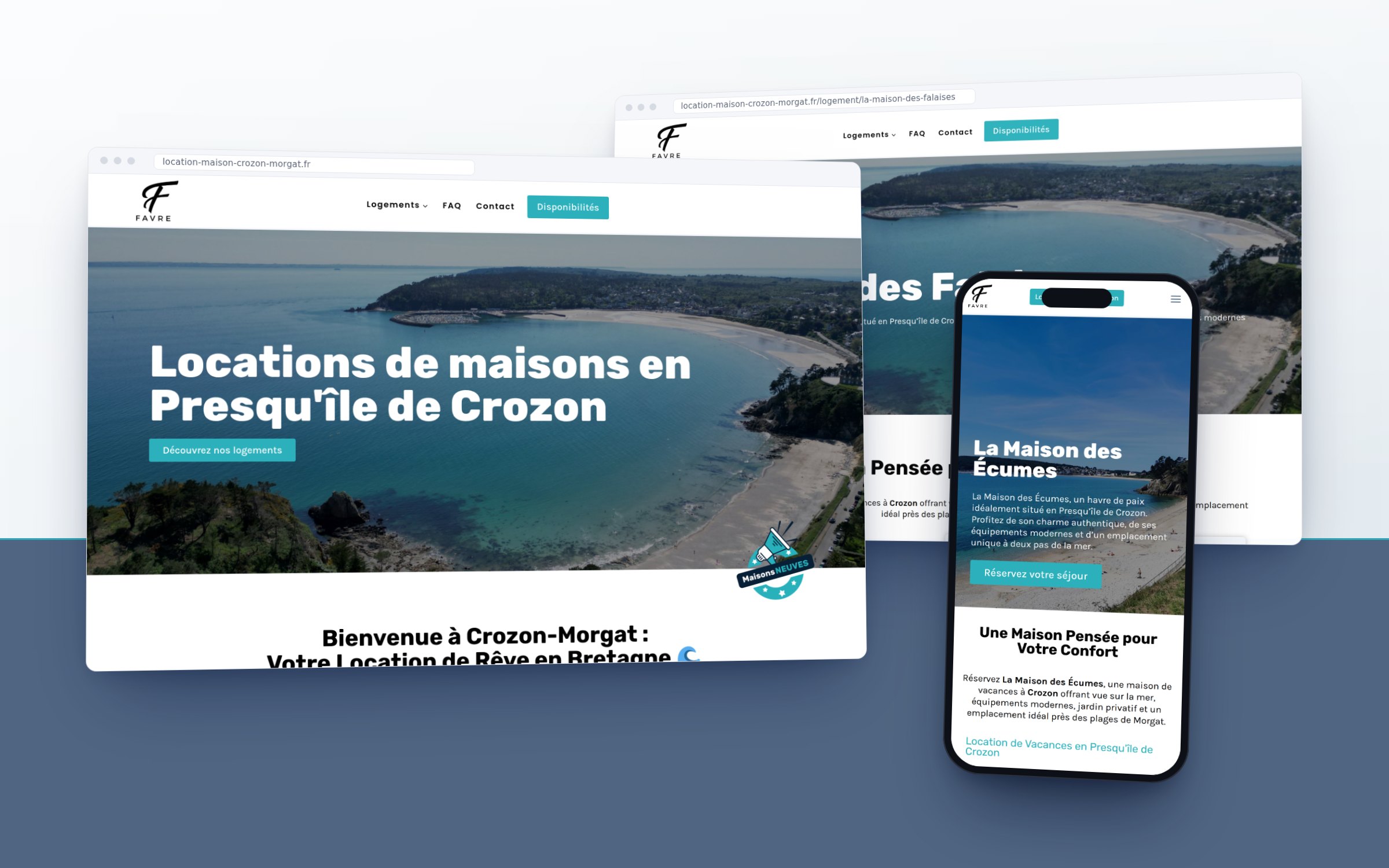 Maisons de vacances à Crozon-Morgat