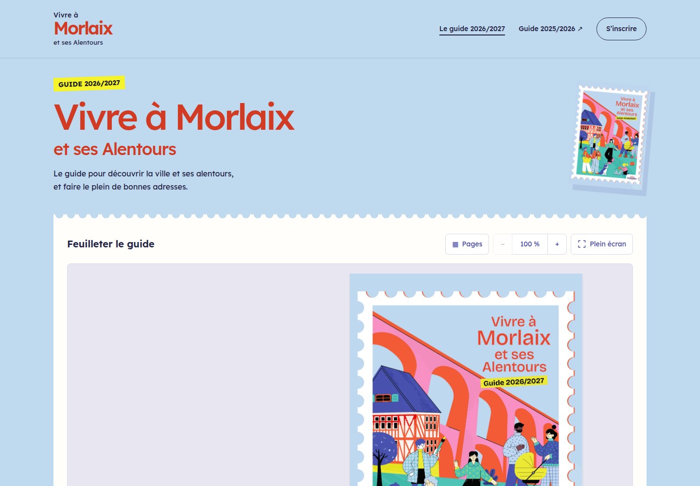 L’accueil et l’identité visuelle du guide 2026/2027