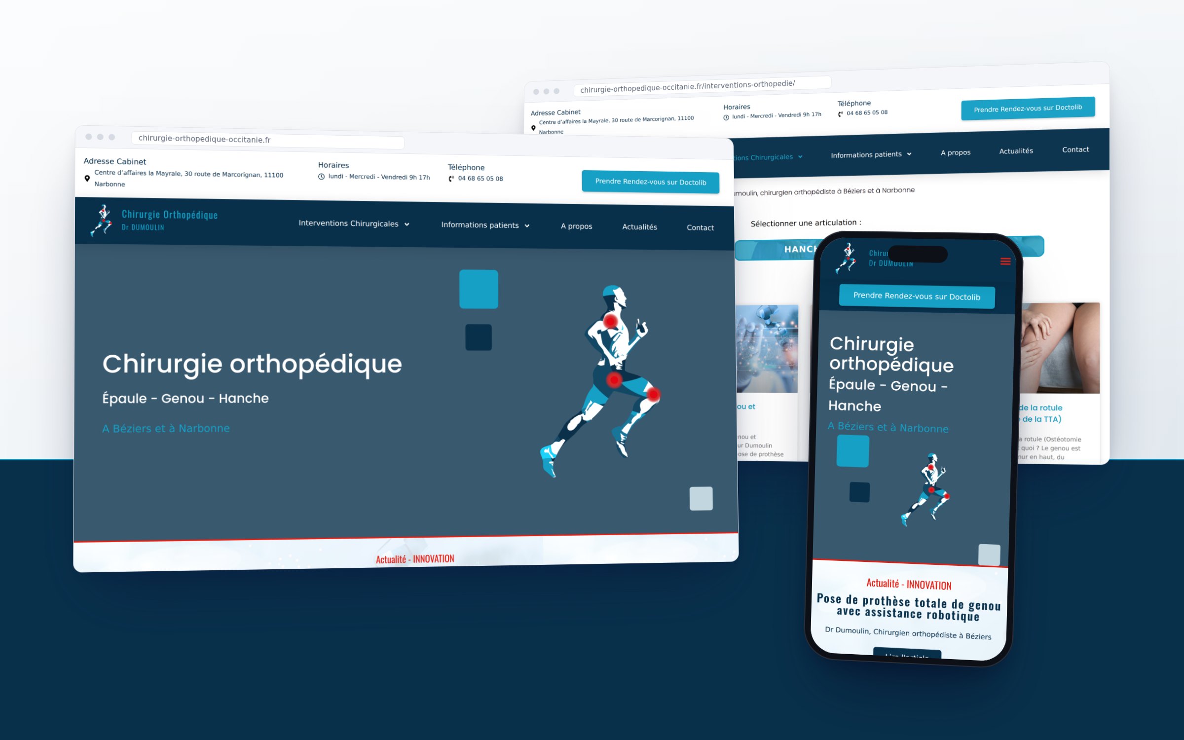 Docteur Dumoulin, chirurgien orthopédiste