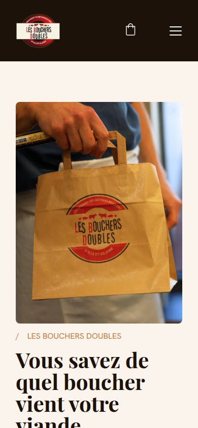 Les bouchers doubles