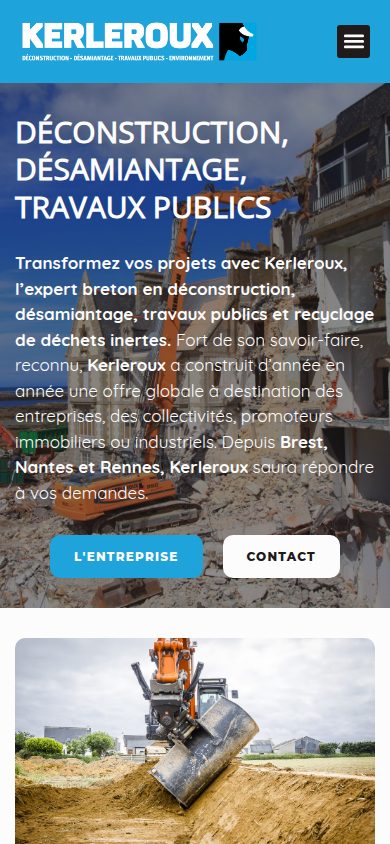 Kerleroux TP, déconstruction, désamiantage et travaux publics