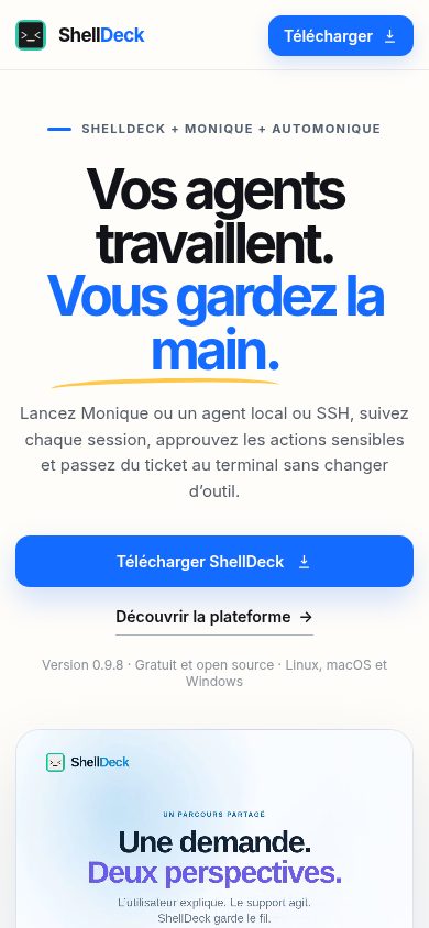 ShellDeck, terminal & gestion SSH